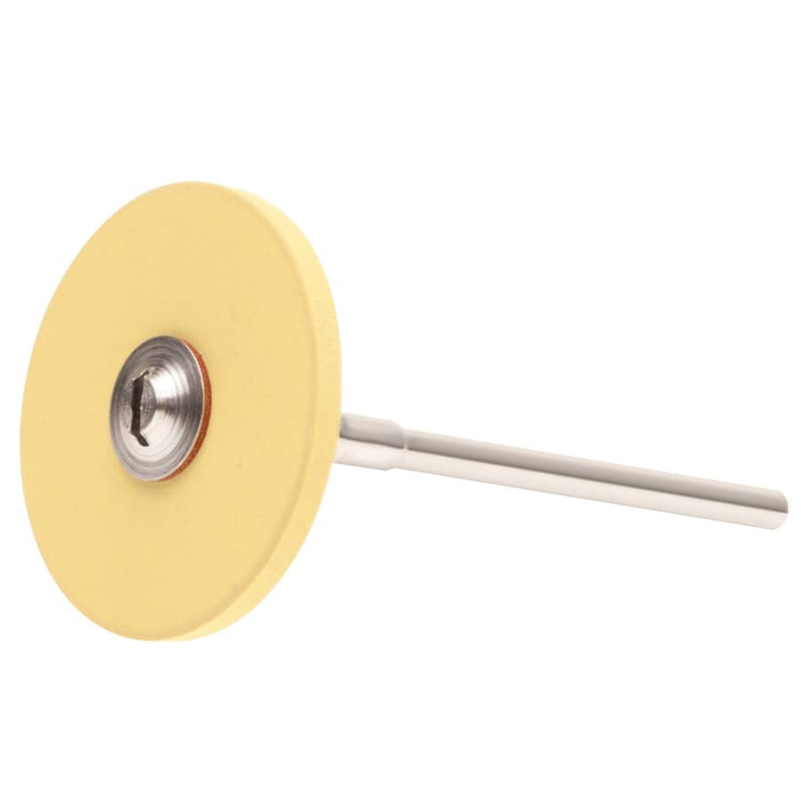 Yellow Rubber-Bond Diamond Polishing Wheel - GRS