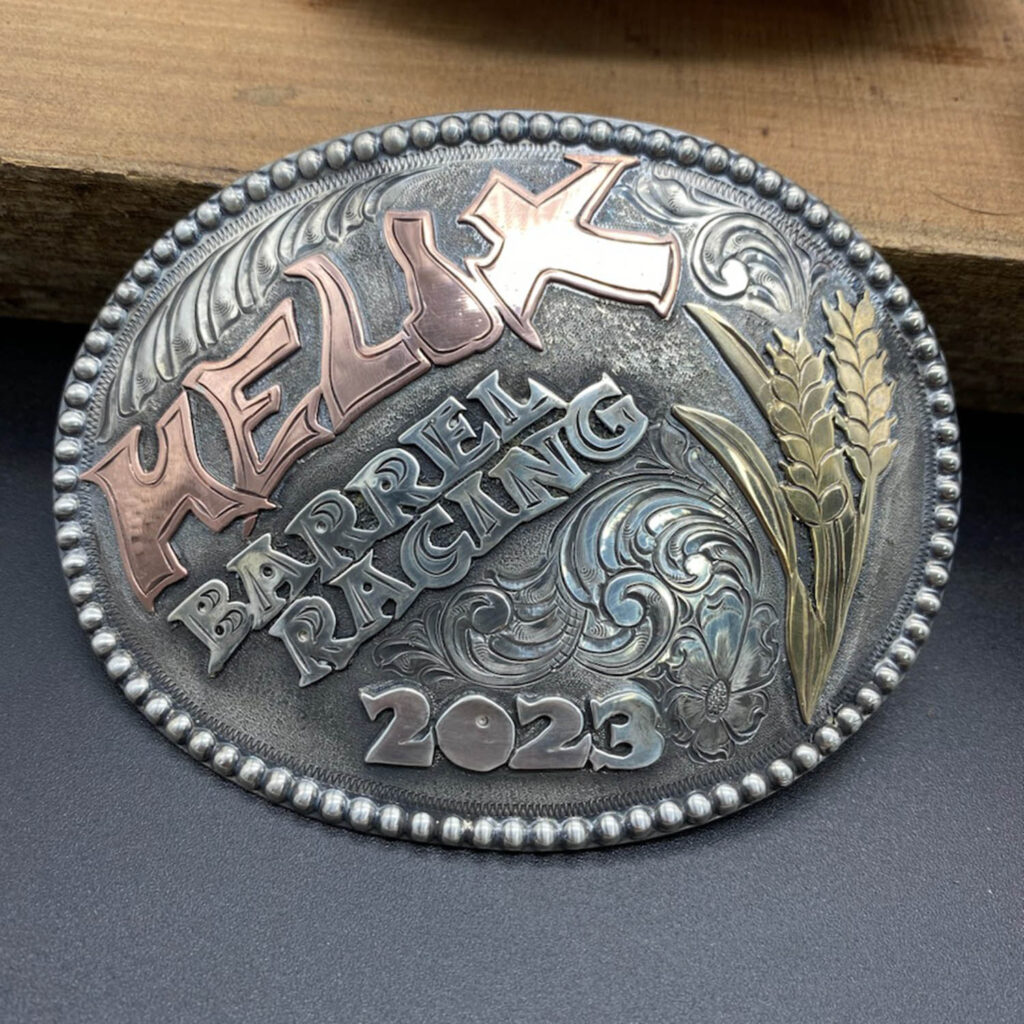 Silver Trophy Buckle