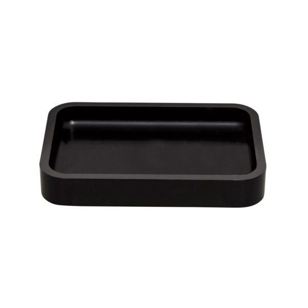 Black Stone Stacking Tray